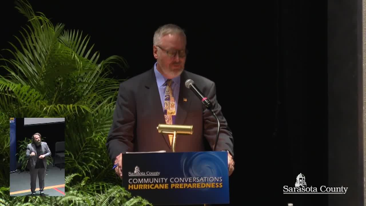 Sarasota County Community Conversations Hurricane Preparedness