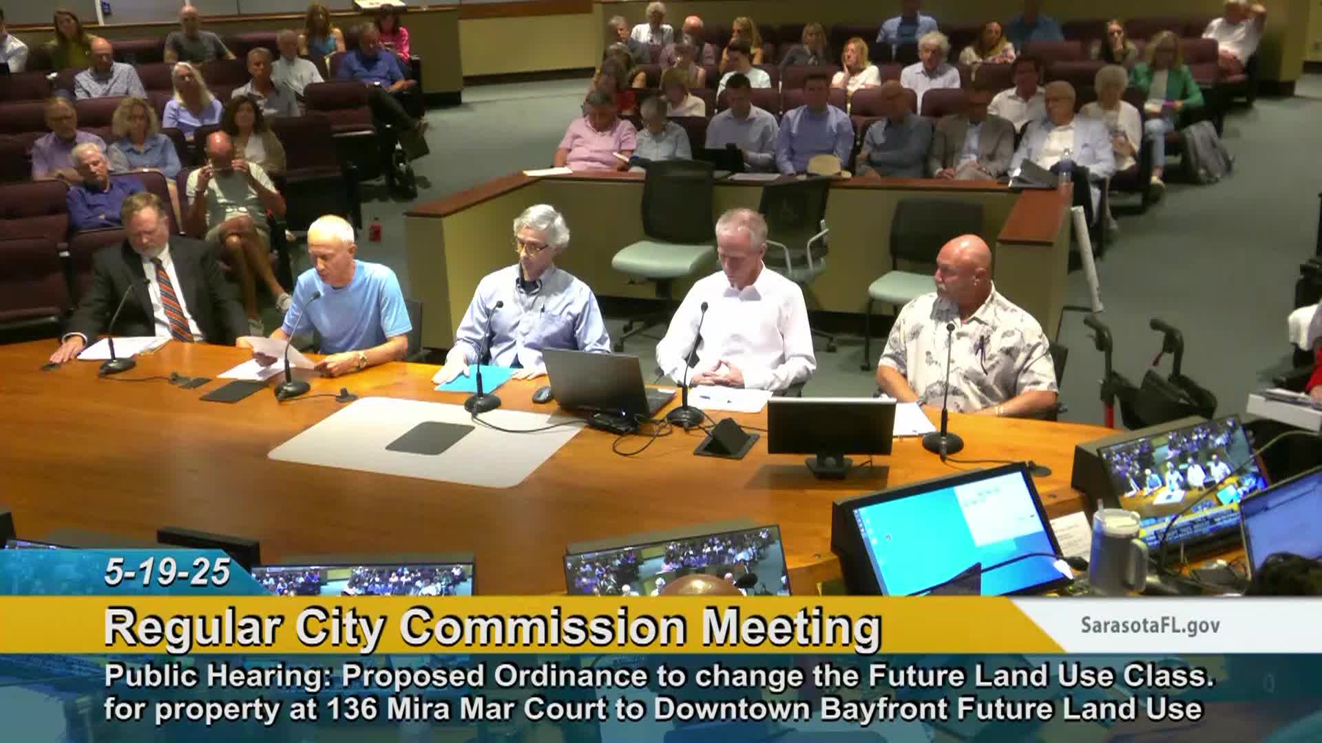 Sarasota City Commission Meeting: 5/19/2025