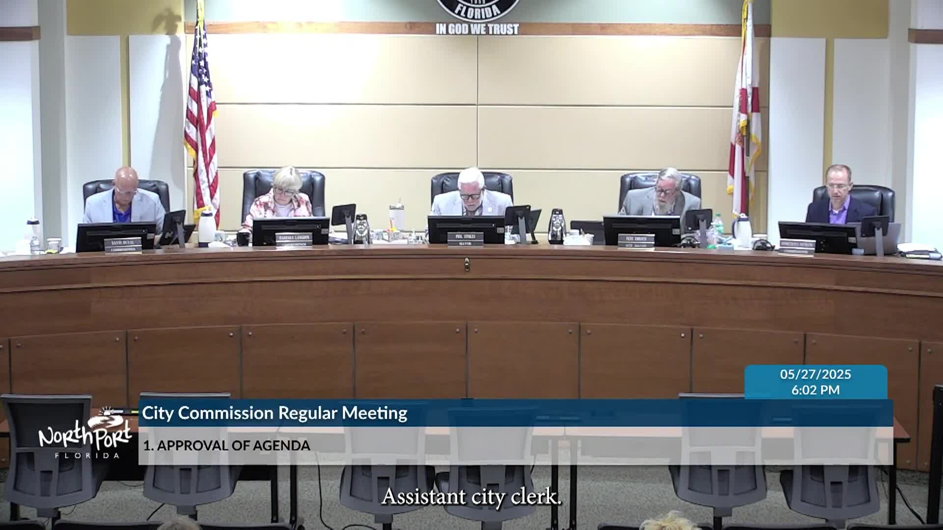 North Port City Commission Meeting: 5/27/2025