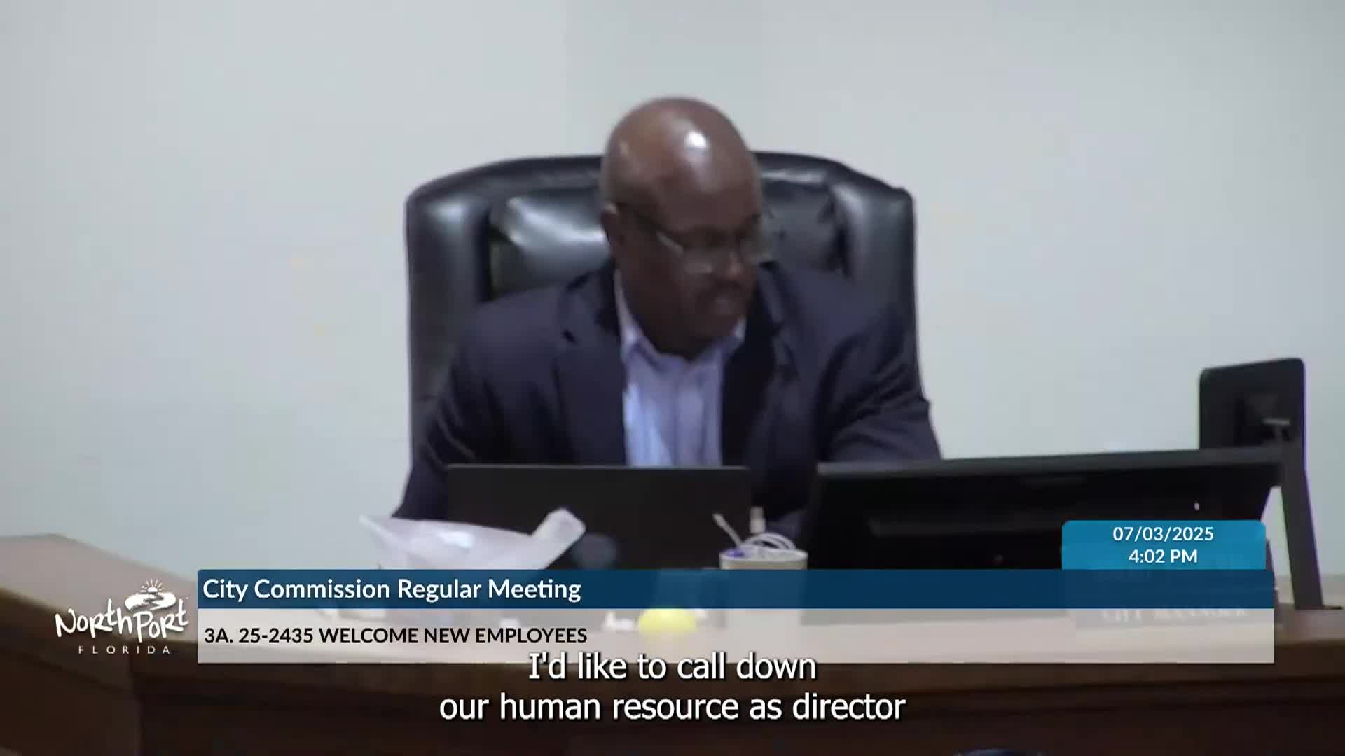 North Port City Commission Meeting: July 3, 2025