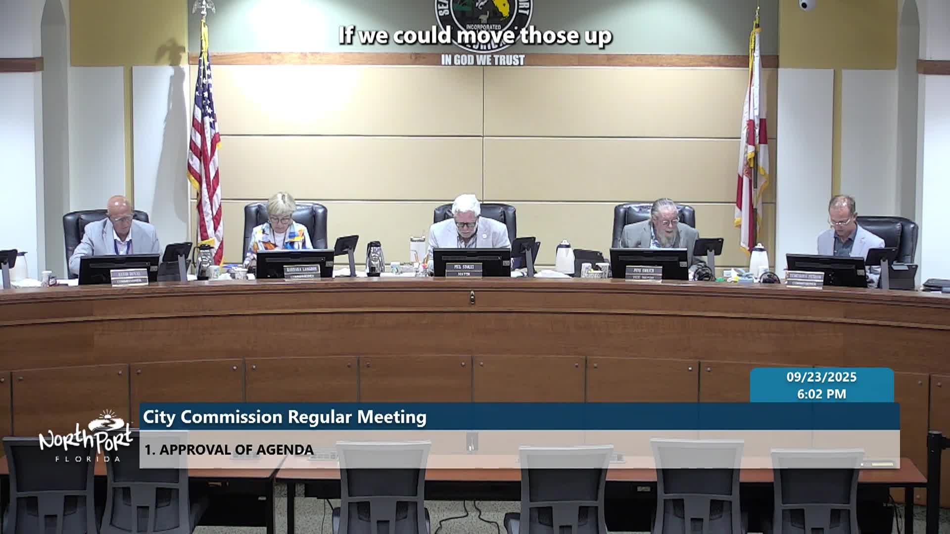 North Port City Commission Meeting: 9/23/2025